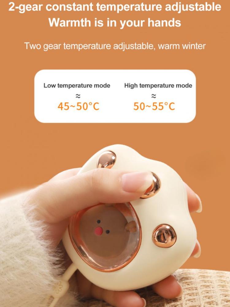 Multi-Function Winter Arm Warmers Pocket Electric Portable Hand Warmer 2400Mah Usb Charge Power Bank Pocket Hand Warmer