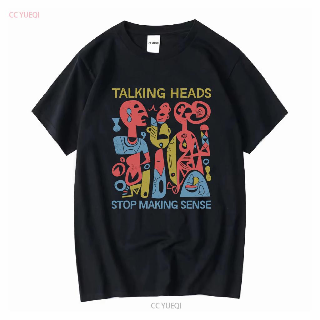 New Popular Stop Making Sense Talking head retro shirt Cotton T 1CM1390 long or short sleeves vintage Washed Versatile