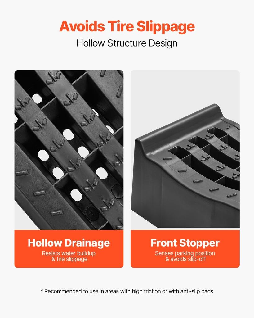 Car Ramps, 2 PCS 5897 kg GVW Capacity, 155 mm Lift Height, Portable High Profile Car Service Ramps for Home Garage Maintenance and Oil Changes, Heavy