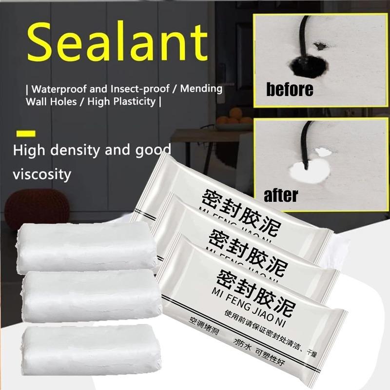Новый тип водонепроницаемой герметизирующей мастики Super Diamond Mudseal Водонепроницаемая герметизирующая глина Водонепроницаемая шпатлевка-герметик Быстрый ремонт стен Грязь для соединения с канализацией