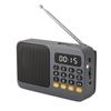 Портативное FM-радио Bluetooth 5.0 Маленький аварийный перезаряжаемый звуковой ящик Мини-винтажный динамик MP3-плеер Поддержка карты TF USB-накопителя