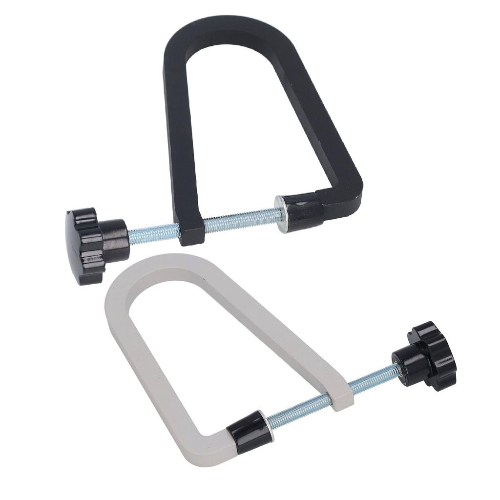 Acoustic Guitar Bridge Clamp Cast Steel Deep Throat U Clamp Folk Guitar Repair Tool