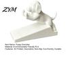 Healing Desk Ornament for Decor 3D Printed Cartoon Dog Door Stopper, Cute Animal Holder, Environmentally Friendly PLA Holder Non-Slip Wedge Floor Wall