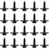50x Car SUV Repair Screws Body Fender Bumper Clips 8mm Hex Washer Head Universal
