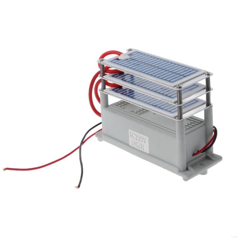 L8RE 220V 18g Generator Integrated Ceramic Plate Ozonizer Stainless Steel Electrode Sterilizer Purifier