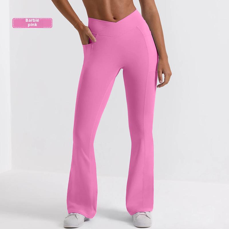 Комплект сексуального нижнего белья Cross-Border: Спортивный бюстгальтер-комбинезон и штаны для йоги с высокой талией