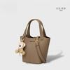 Niche design textured handbag bag women's autumn and winter 2025 new trendy fashion bucket bag versatile shoulder bag