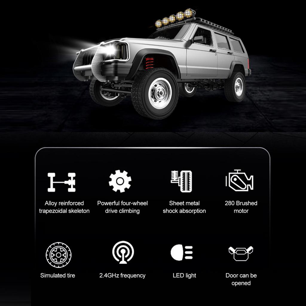 RC Car 2.4Ghz 1/12 Off Road RC Trucks 4WD Vehicle Racing Climbing RC Car Gifts for Kids Adults with