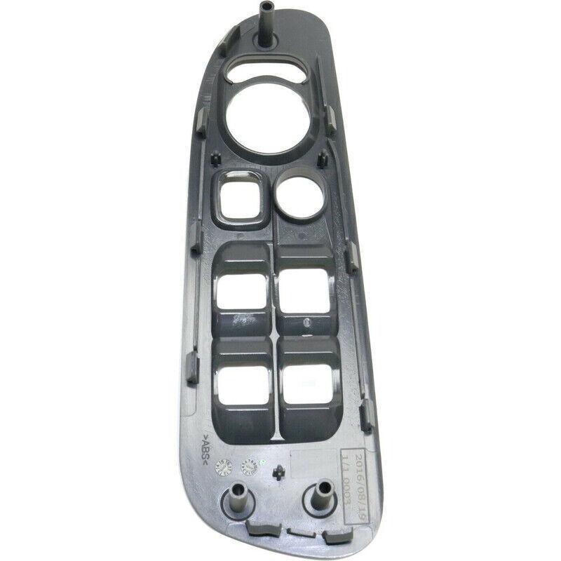 1x Grey For 02-2010 Dodge Ram 1500 2500 3500 Door Window Switch Bezel Panel Trim