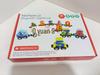 Magnetic Wooden Train with Letters & Numbers - Educational Toy for Ages 1-3