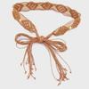 Bohemian Wax Rope Braided Floral Women's Belt Chain