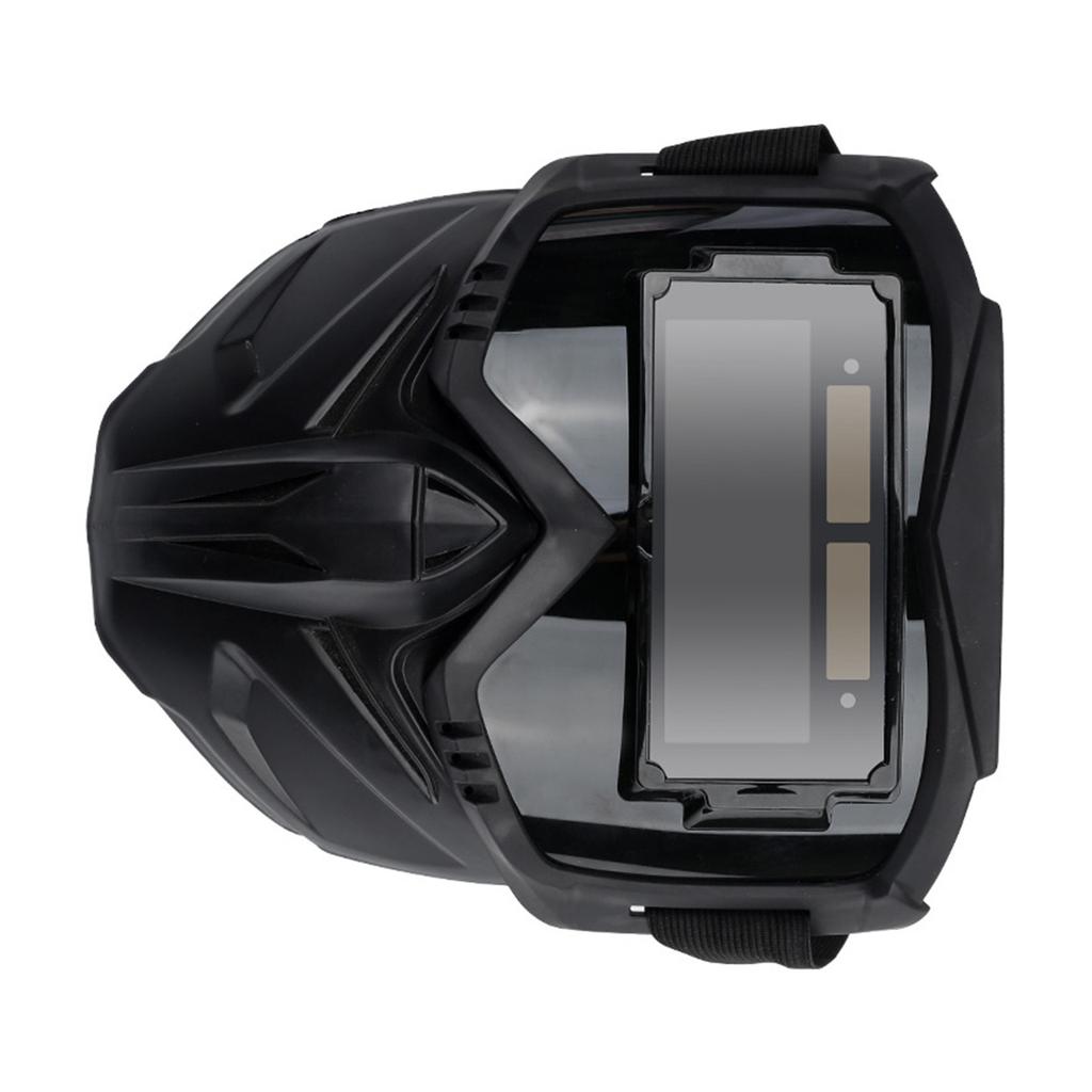 Auto Darkening Welding Helmet Full Face Protection Heat Resistant Mask With Adjustable Headband And Ventilation Design