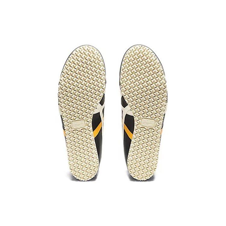 ONITSUKA TIGER Mexico 66 Comfortable Retro Fashion Durable Lightweight Low-Top Casual Running Shoes Unisex Sneaker Black White 1183C080-001