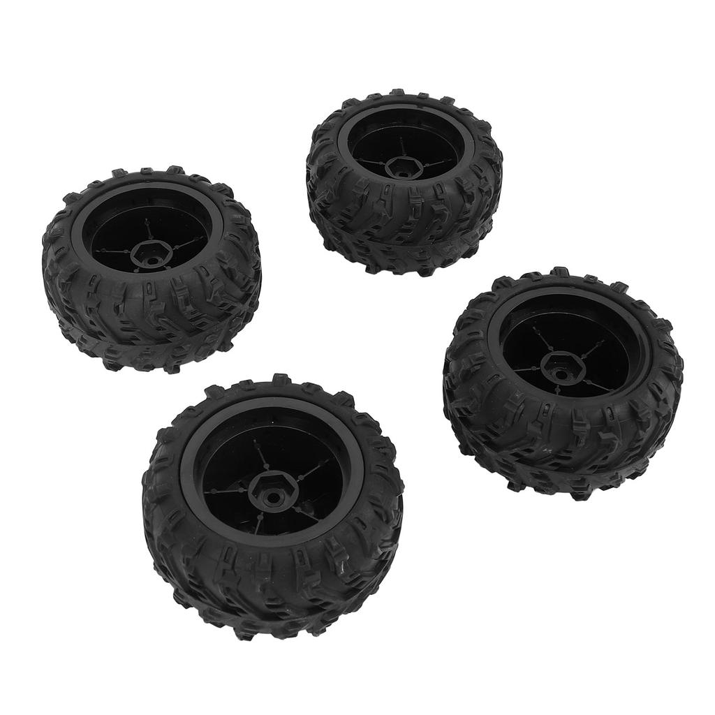 4 шт. Запасные левые правые колеса Модернизированные детали Резина Резина для WLTOYS 144001 144002 для SCY16101