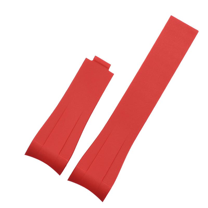 Wholesale Price for Old Customers Rubber Watch Strap Waterproof Silicone Wristband Bracelet Camouflage Color for Rolex Watchband