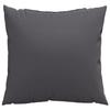 VidaXL Coussins de canapé lot de 4 anthracite 60x60 cm tissu 360403