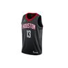 NBA Fan Edition Jersey James Harden No. 13 Houston Rockets 2020-2021 Season Men Sport Basketball Jersey Black CV9478-016