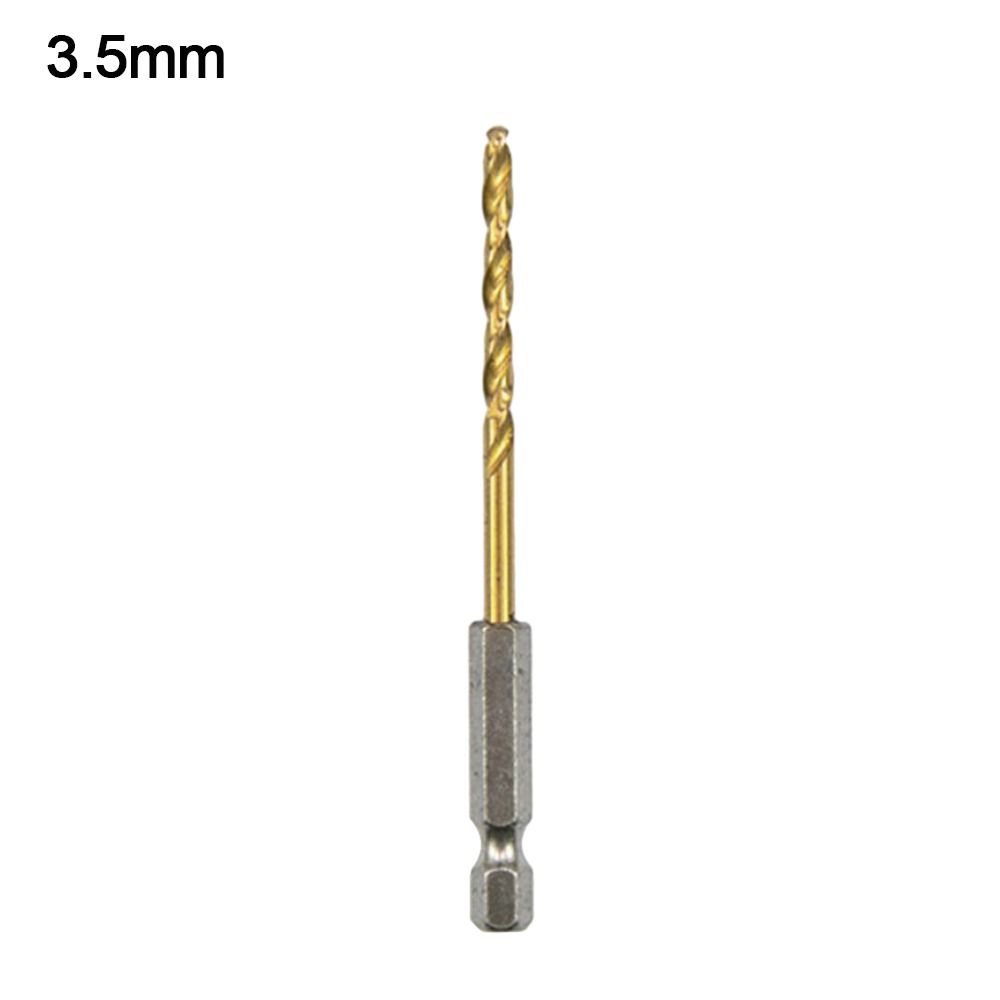 High Quality 1.5mm-10.0mm 1/4 Hex Shank High Speed Hexagonal Handle Twist Drill Drill Bit Set