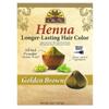 Henna, Longer Lasting Hair Color, Golden Brown, 2 Oz (56.7 G)