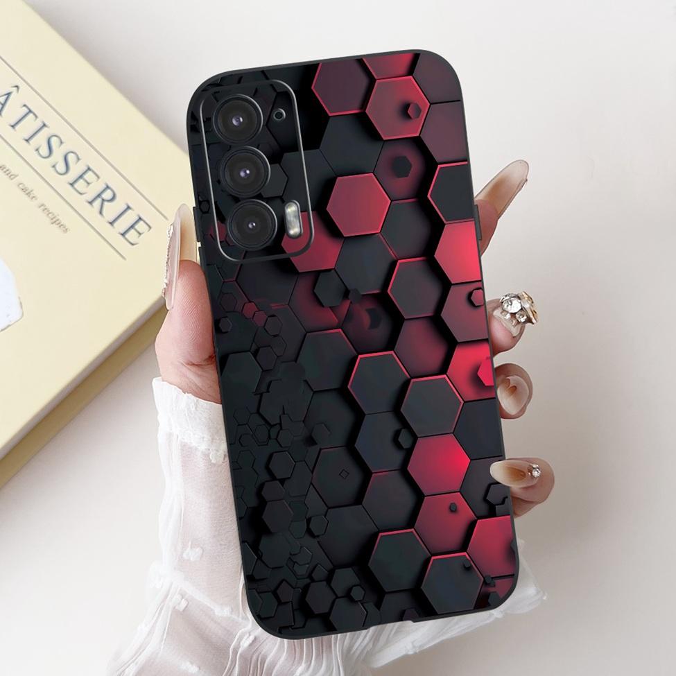 Для телефона Edge 20 20Pro 20Lite Чехол Для Motorola Edge 20 Pro Чехол Силиконовый Роскошный Модный Любовь Милый Кот Девушка Забавный Крутой Расписной
