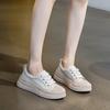 White Shoes Flat Casual Leather Shoes