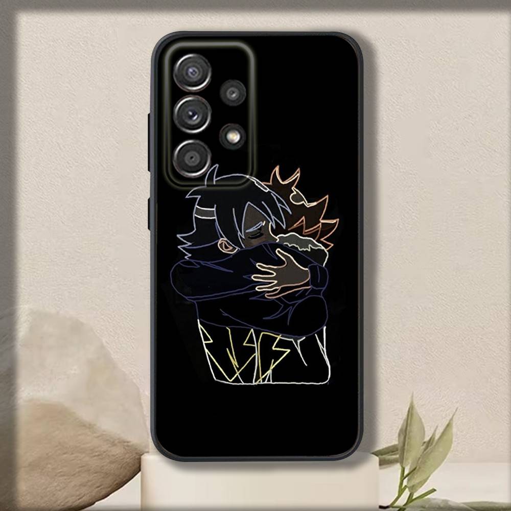 Чехол для телефона Аниме I-InazumaS Elevens для Samsung S 25,24,23,22,30,21,10,9,Ultra,Plus,Lite,FE,4,5 G Мягкий Черный Чехол