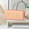 1pcs Stripe Color Line Pattern Pencil Case with Smooth Zipper Design Stationery Storage Bag Beautiful Pouch A3141