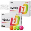 Мячи для гольфа Honma Golf D1, модель 2024 года, BT2401, 2 дюжины (24 мяча), с отметками выстрелов (Многоцелевой)