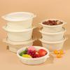Biodegradable Round Disposable Food Container with Lid