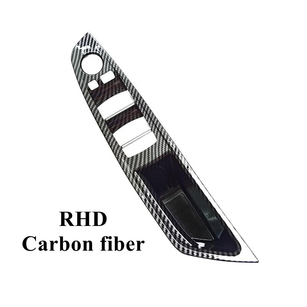 Right Hand Drive RHD Gray Beige Black Car Interior Door Handle Panel Pull Trim Cover for BMW 5 Series F10 F11 F18 520 523