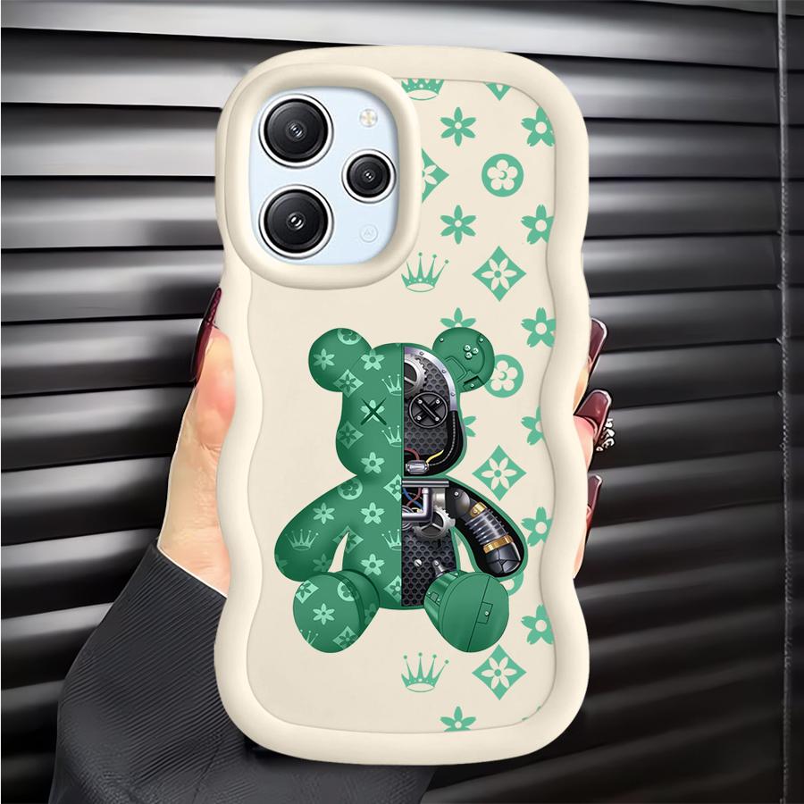 Luxury Robots Bears Soft Phone Cover Case for Xiaomi Redmi 13C A5 9T 9C 12C 10A 10C 14C A1+ A2 Plus A3