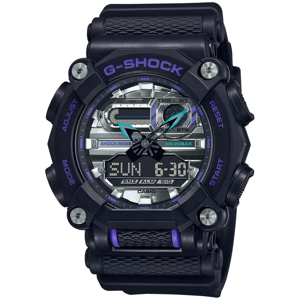 Casio Bracelet - G-Shock - GA-900AS-1ADR, Black, Bracelet, Black, 52.8×49.5×16.9mm,