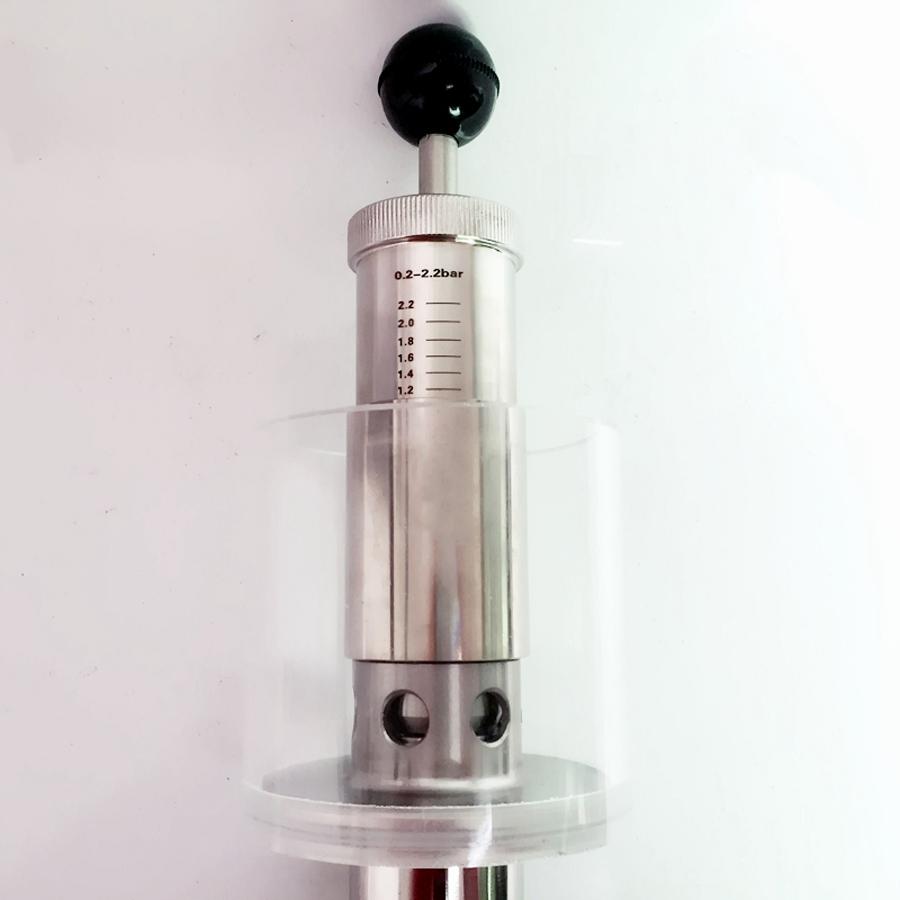1,5" Tri Clamp 0,2-2,2 Бар Регулируемый Предохранительный клапан прямого действия Санитарная Нержавеющая сталь SUS304 Пивоварение