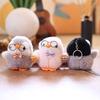Cute Cartoon Penguin Pendant Plush Keychain Material Bag Charm Accessories Doll