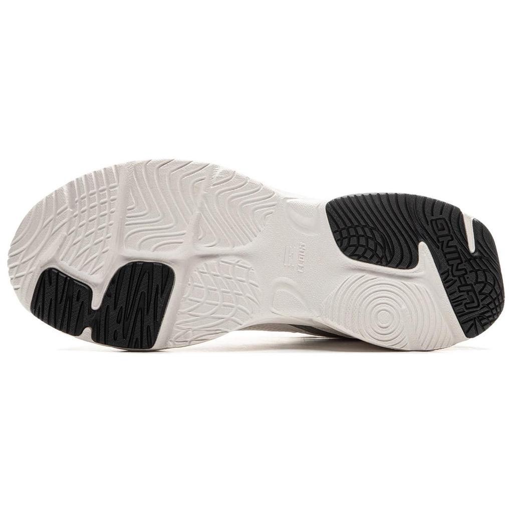 Li Ning Meteor 2K ретро мода универсальная толстая подошва амортизация нескользящая износостойкая поддержка увеличенная высота низкий верх папины туфли AGCU329-1