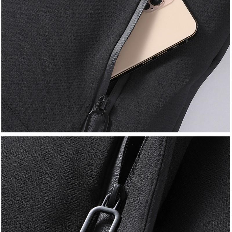 Зимняя мужская длинная парка в деловом стиле, толстая термокуртка, ветровка с капюшоном, большие размеры 8XL