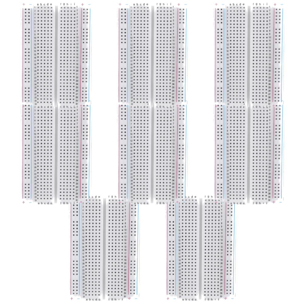 20-1PCS 400 Tie Points Solderless PCB Breadboard Spliceable Mini Universal Test Protoboard for Experiment Test Robot