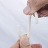 36 Pcs Plastic White Shower Curtain Rings Curtain C Rings Hooks Hanger Bath Drape Loop Clip Glide