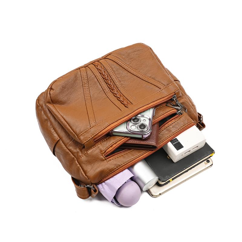 Сумка для мамы, женская сумка через плечо, многослойная, большой емкости, сумка для людей среднего и пожилого возраста