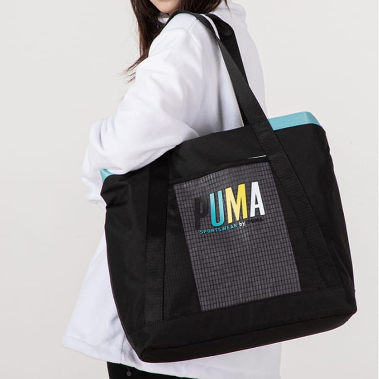PUMA Fabric Handbag, Shoulder Bag Regular Women's Black 078754-01