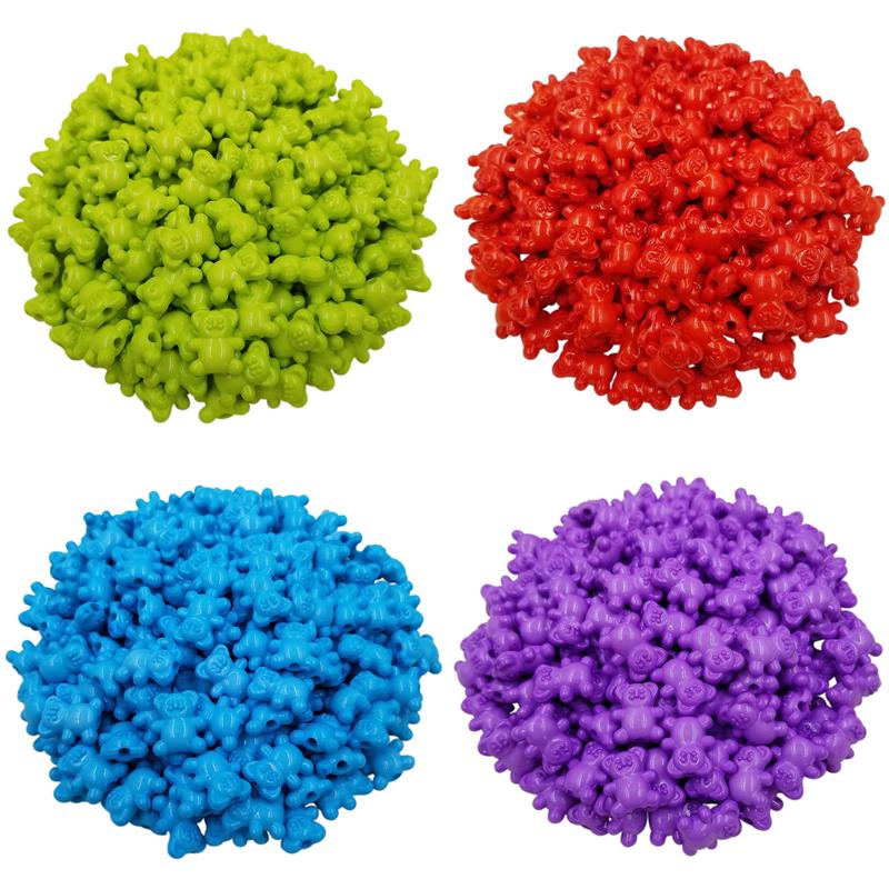 Свободные разделители, милые бусины в виде медведя, DIY ювелирные аксессуары, детское ожерелье, браслет, изготовление подарка