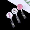 Reel Clip Cartoon ID Card Retractable Badge Reel Nurse Doctor Badge Holder Name Card Holder