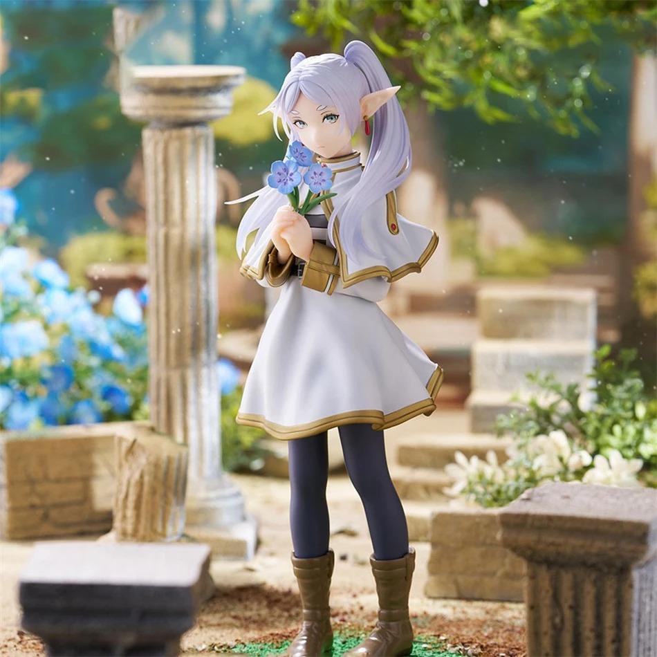 14 см Фигурка Аниме Девочки Sousou No Frieren Коллекционная Модель Игрушка Стопор для Лапши Фрирен за Пределом Путешествия