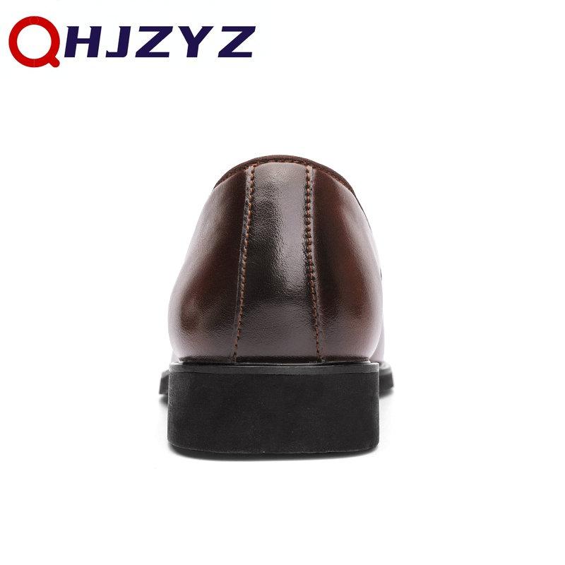 Men Red Sole Loafers Shoes PU Solid Color Fashion Business Casual Party Daily Versatile Simple Classic Dress Shoes Big Size 47