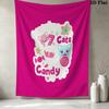 Like Nastya Wall Tapestry Aesthetic Wall Hanging Printed Fabric Blanket Decorative Tapestries For Bedroom Living Room Home Decor