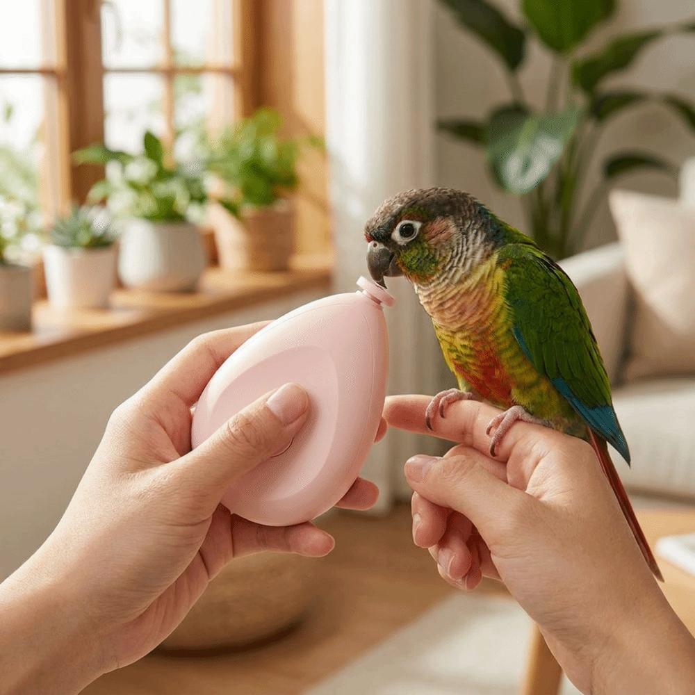 Portable Electric Parrot Nail Trimmer with 4 Polishing Heads Bird Nail Cutter Pet Grooming