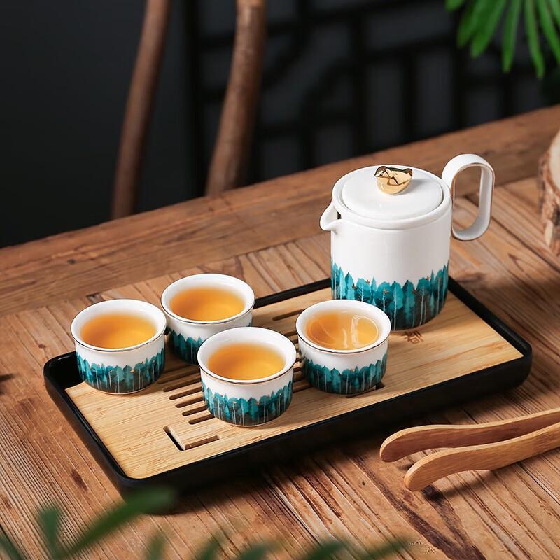 Чайный сервиз Weidu Water Delight Маленькая птичка керамический
