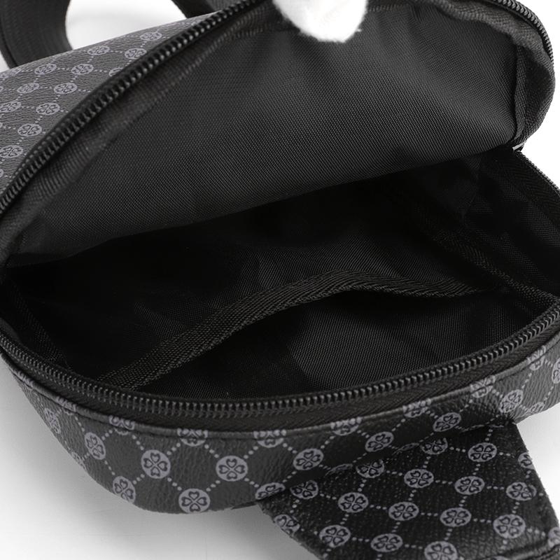 Мужская сумка через плечо с принтом, женская сумка на груди