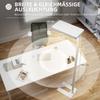 Led Floor Lamp Eye Friendly Light Floor Lamp With Remote Control Adjustable Brightness Plastic Metal White