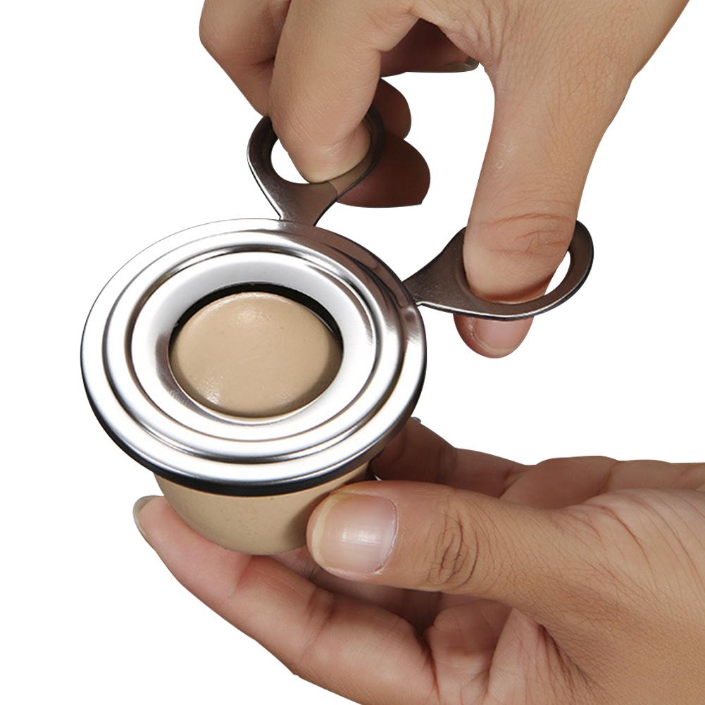 Boiled Egg Shell Top Cover Cutter Opener Stainless Steel Egg Opener Scissors Slicers Convenient Egg Shell Cutter Kitchen Gadgets 2